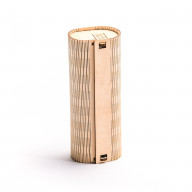 Bambusové pouzdro - přírodní oválné