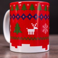 Vánoční stromeček se svíčkou Přátelé XXL