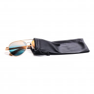 Brýle Aviator – růžové čočky + zebra s gravírováním