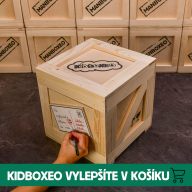 Kidboxeo bedna s páčidlem a kladivem – prázdná