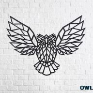Designové nástěnné puzzle - Owl