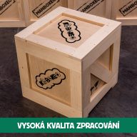 Kidboxeo bedna s páčidlem a kladivem – prázdná