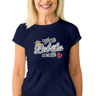 Dámské tričko s potiskem “Nejlepší babička na světě”