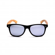 Brýle Classic – stříbrné čočky + černé obroučky + zebra