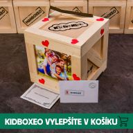 Kidboxeo bedna s páčidlem a kladivem – prázdná