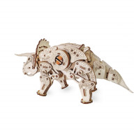 Dřevěný skládací 3D model - Triceratops