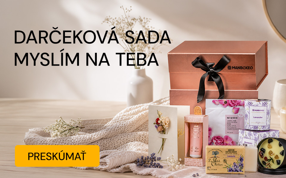 Darčeková sada pre ženu – Myslím na teba