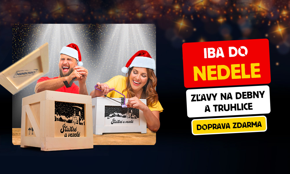 Black friday zľavy na Debny a Truhlice