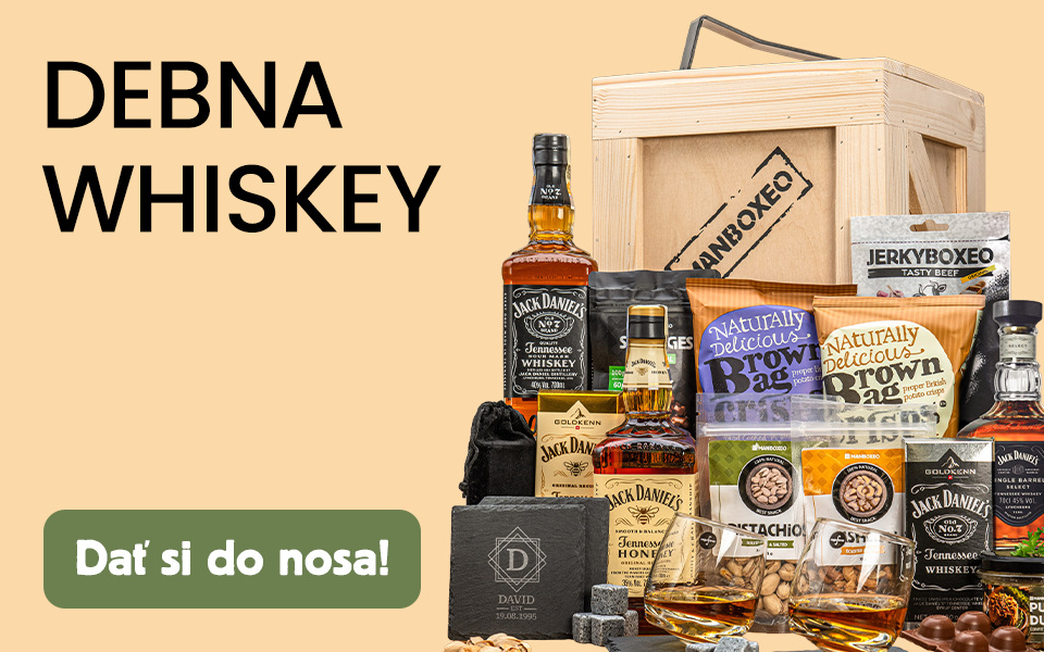 Debna pre milovníka whisky