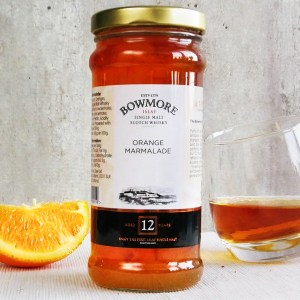 Pomarančová zaváranina s prímesou 12 ročnej whisky Bowmore 235 g