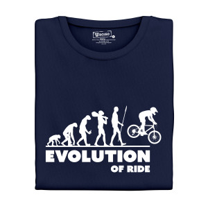 Pánske tričko s potlačou "Evolution of Ride"