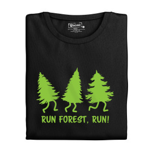 Tričko s potlačou "Run, forest, run"