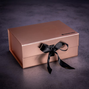 Giftboxeo darčekový box (rose gold) - Pre kávičkárku