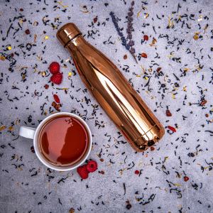 Termoska z nerezovej ocele - rose gold 500 ml