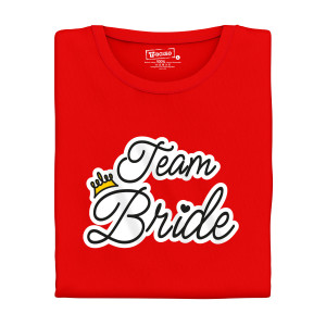 Dámske tričko s potlačou "Team Bride"