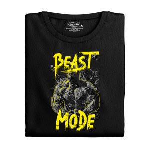 Pánske tričko s potlačou "Beast Mode"