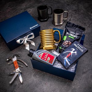 Giftboxeo darčekový box (royal blue) - Pre kutilov