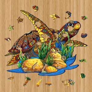 Free Turtle-M - Kreatívne puzzle Korytnačka