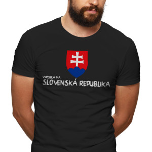 Tričko s potlačou "Vyrobila ma Slovenská republika"