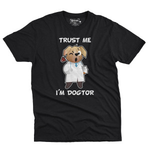 Tričko s potlačou "Trust me, I´m doctor"