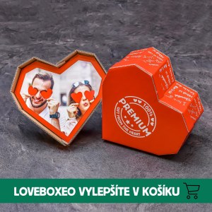 Loveboxeo darčeková sada - Plná čokoládových špecialít XXL