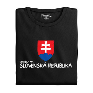 Tričko s potlačou "Vyrobila ma Slovenská republika"