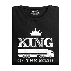 Pánske tričko s potlačou "King Of The Road"