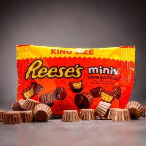 Čokoládové košíčky Reese 's Minis plnené arašidovým maslom 70 g