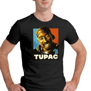 Tričko s potlačou "Tupac"