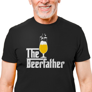 Pánske tričko s potlačou "The Beerfather"