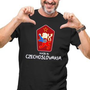 Tričko s potlačou "Made in Czechoslovakia"