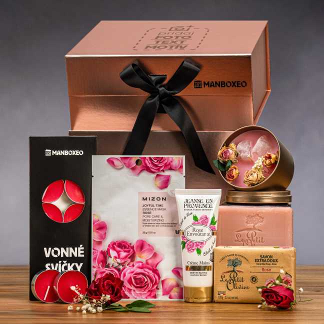 Giftboxeo pre ženu - S luxusnou kozmetikou ruže