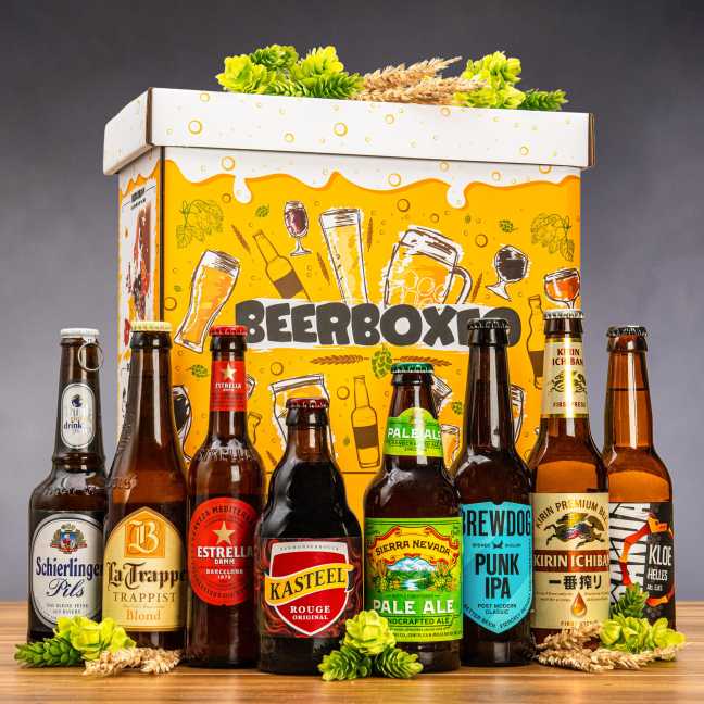 Beerboxeo darčekové balenie - Plné pivných špeciálov