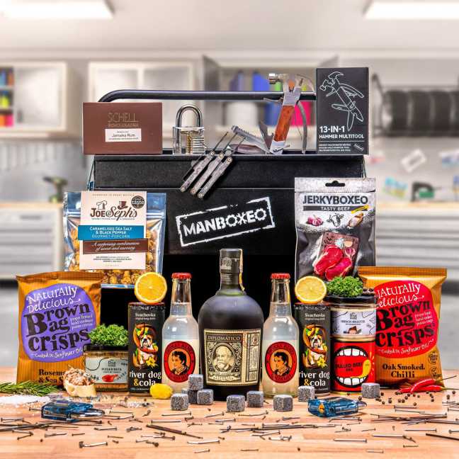 Toolboxeo s rumom Diplomatico + Multitool