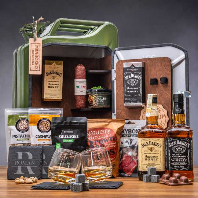 Manboxeo Kanister bar Khaki Jack Daniel's