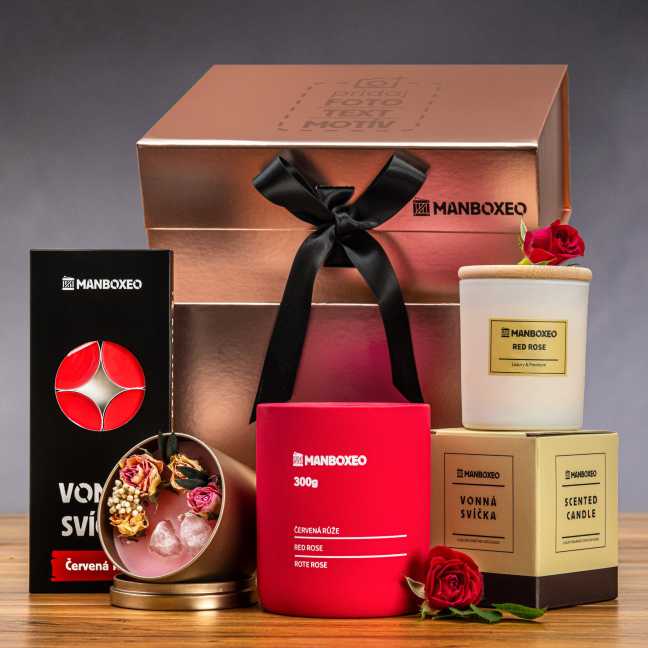 Giftboxeo pre ženy - kvetinové vône ružePlné vôní ruža