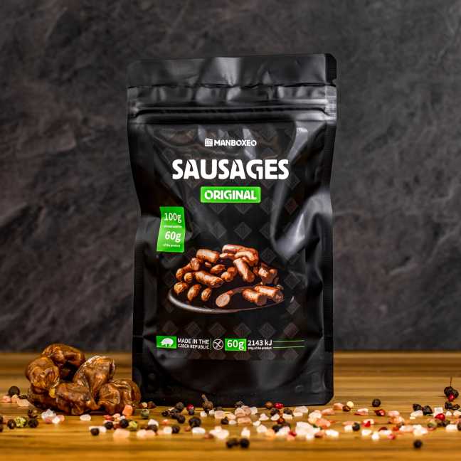 Údené klobásky podľa pôvodnej receptúry ORIGINAL 60g