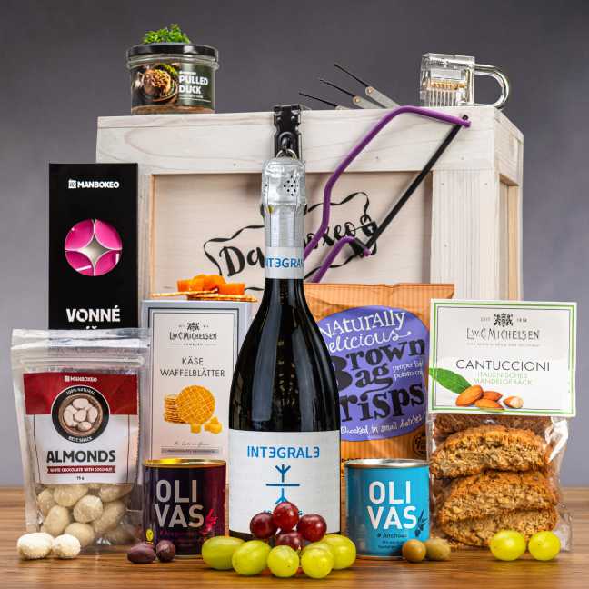 Truhlica s proseccem s 0 % alkoholu