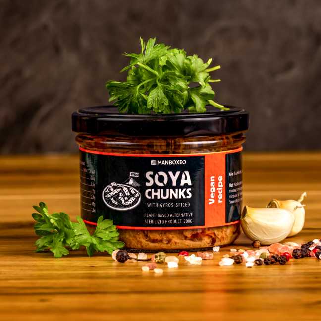 Sójové výpečky s príchuťou gyros 200g