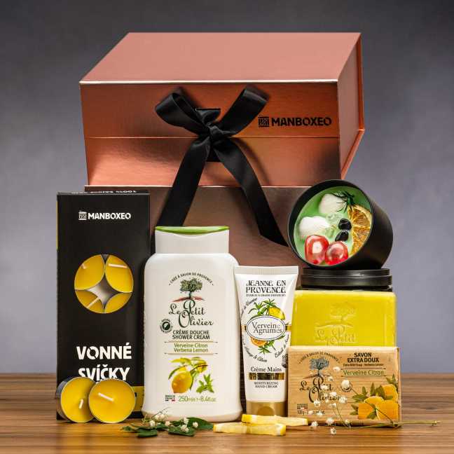 Giftboxeo pre ženu - S luxusnou kozmetikou citrusy & verbena