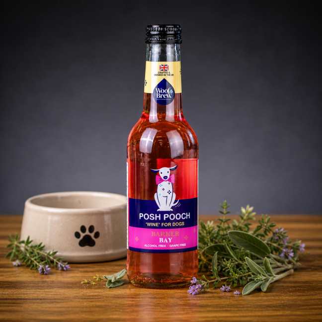 Posh Pooch Barker Bay víno pre psy 250 ml