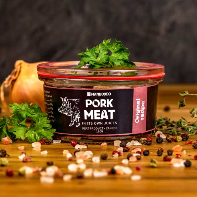 Bravčové mäso v skutočne vlastnej šťave 130 g