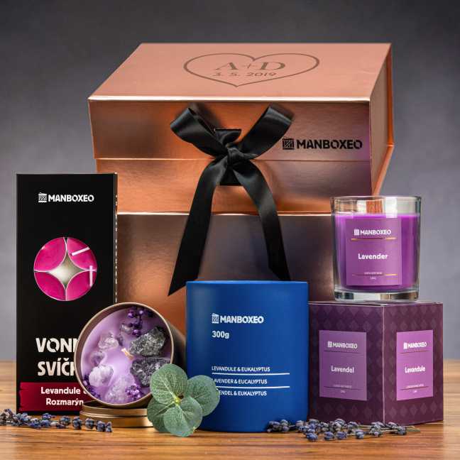 Giftboxeo pre ženy - kvetinové vône levandule