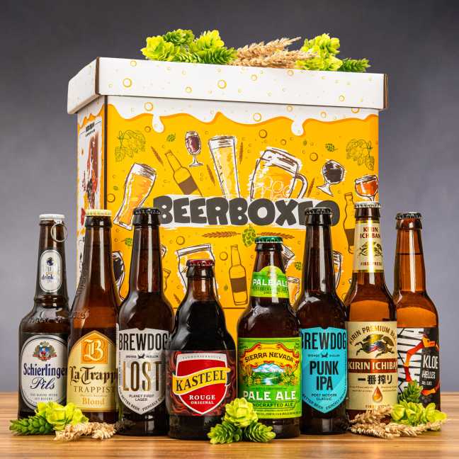 Beerboxeo darčekové balenie - Plné pivných špeciálov