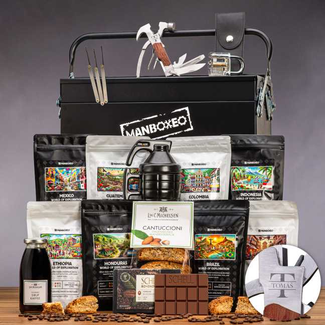 Toolboxeo pre kávičkára + Multitool s gravírovaním