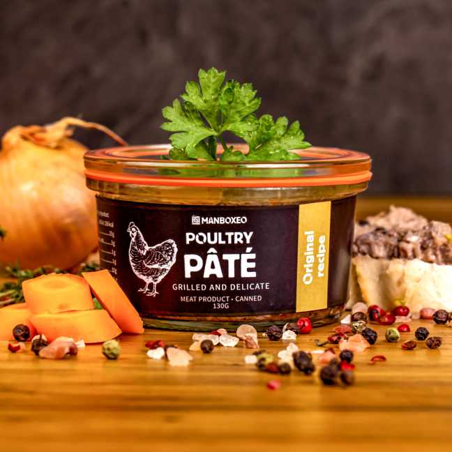 Lahodná paštéta z grilovaného kuriatka 130 g