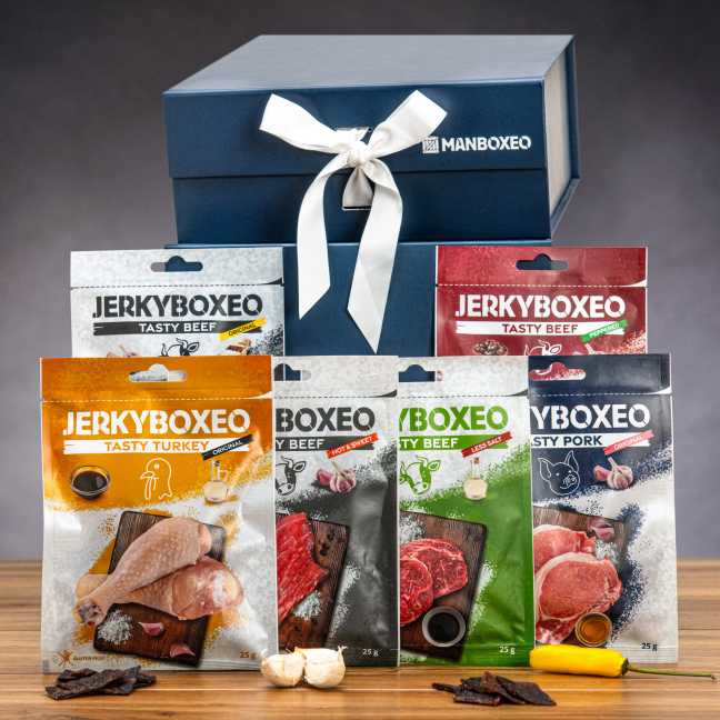 Giftboxeo pre muža - Plné sušeného mäsa (jerky)