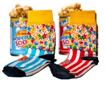Unikátne veselé ponožky v plechovke pre deti
