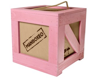 Ružové debny s páčidlom