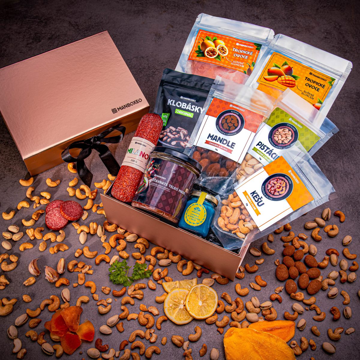 Giftboxeo pre ženu - Plné delikates XXL